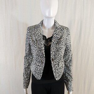 Vintage 579 Animal Print Blazer